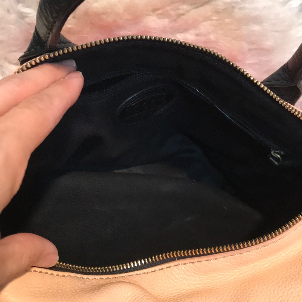 Fossil Color Block Satchel - image 4